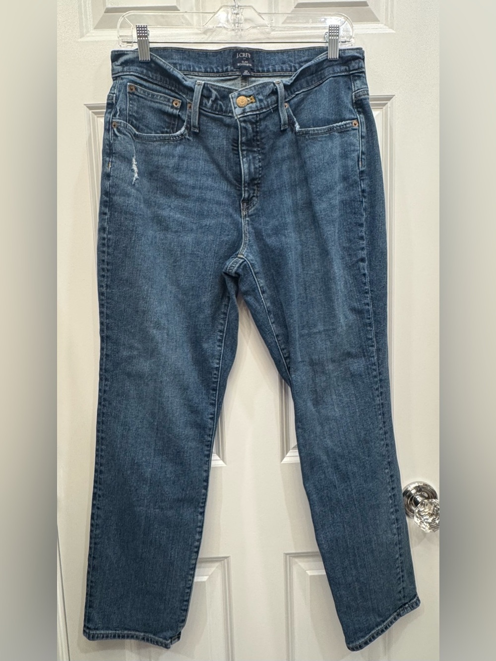 J. Crew Slim Boyfriend Straight Dark Blue Denim Jeans